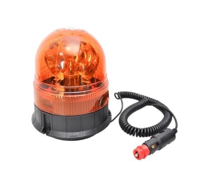 Girofar 24V, h150, prindere cu magnet si ventuza, bec H1 7069 Automax