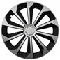 Capace roti 16'' pret/buc, Jestic Fame II cu inel, grafit cu argintiu Capace roti 16'' pret/buc, Jestic Fame II cu inel, grafit cu argintiu