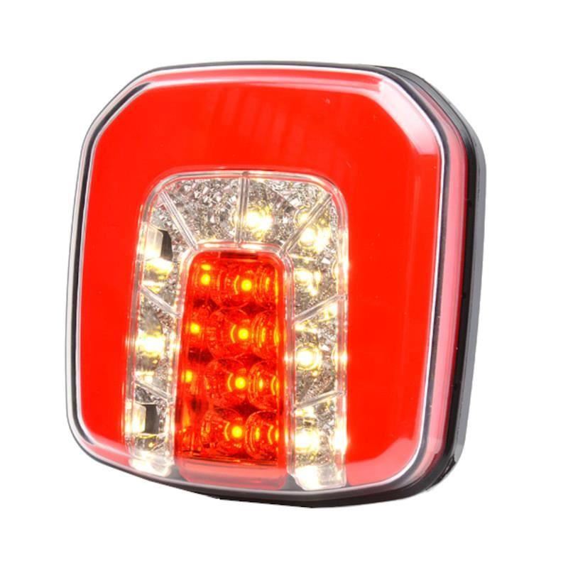 Lampa spate 108x102, 3 functii, LED, stanga/dreapta W146 1091 Was
