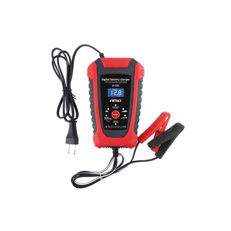 Redresor digital auto 6V-12V, 2A-6A, DVL DBC-02 Amio 02403
