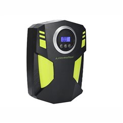 Compresor aer, 10bar, 12V, 120W, automat cu manometru digital, cu lanterna, 4 adaptoare, 63335 Carmotion