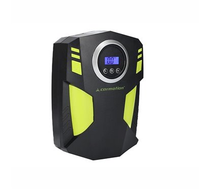 Compresor aer, 10bar, 12V, 120W, automat cu manometru digital, cu lanterna, 4 adaptoare, 63335 Carmotion