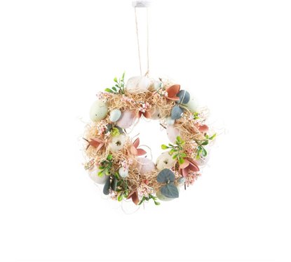 Decoratiune de paste, ornament coronita pentru usa, Inside Decor 57937