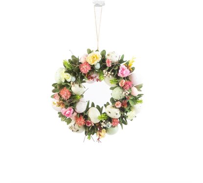 Decoratiune de paste, ornament coronita pentru usa, Inside Decor 57938
