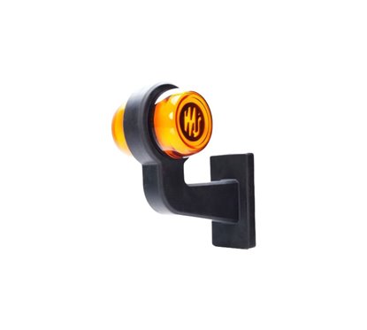 Lampa gabarit brat 149mm, cotit la 90°, galbena, LED Neon, stanga-dreapta, W74.4 LOGO 2264/II WAS