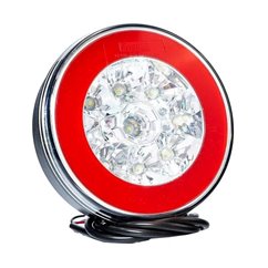 Lampa mers inapoi cu pozitie, 2 suruburi, fi140, LED FT-112-LED Fristom 