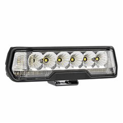 Proiector lucru 162x45, LED, 10-30V, 31W, 4000lm, cu pozitie DRL alba, flood, Pro Series 03866 Amio