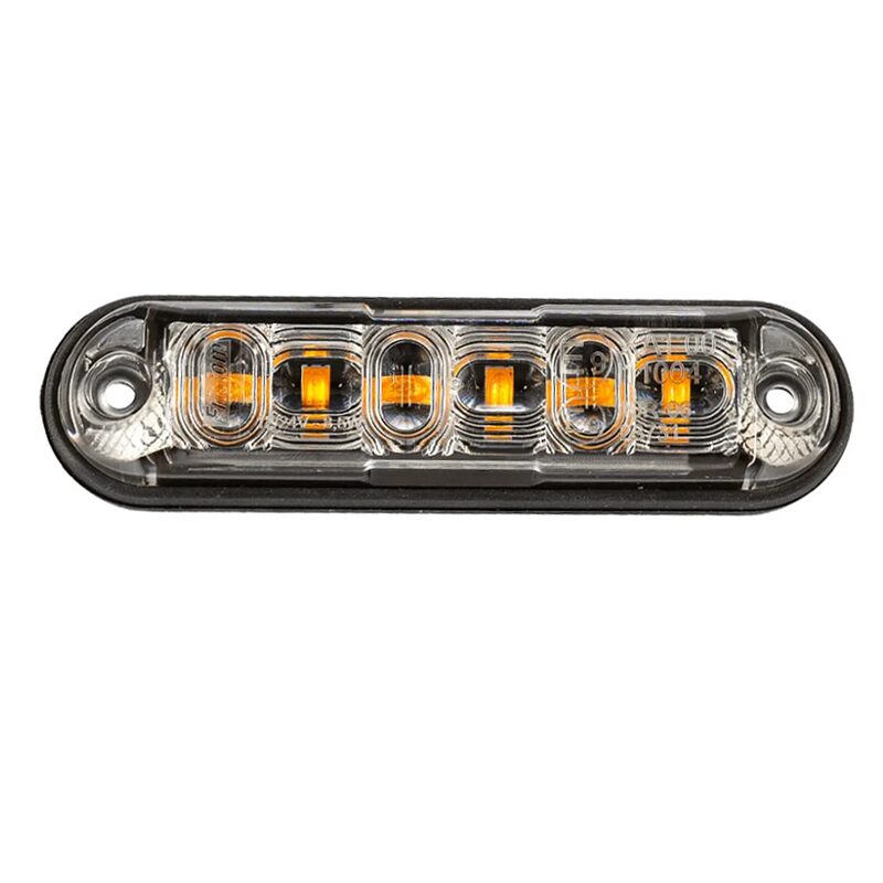 Proiector stroboscopic, 103x26, 12-24V, 6LED-uri, cu 2 garnituri, monatare pe bullbar sau suprafata plana., 4 tipuri de flash-ur Proiector stroboscopic, 103x26, 12-24V, 6LED-uri, cu 2 garnituri, monatare pe bullbar sau suprafata plana., 4 tipuri de flash-ur