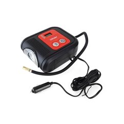 Compresor aer 12V, 10bar, digital cu lanterna cu LED si adaptori 02380 Amio