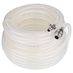 Furtun aer compresor 20m cu cupla rapida, transparent, 63555 Carmotion