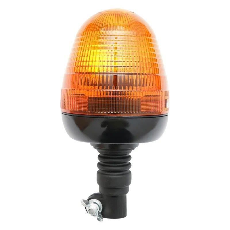 Girofar 12/24V h305, prindere pe tija flexi, melc cu 2 becuri H1, WL189G, BK87606 Breckner