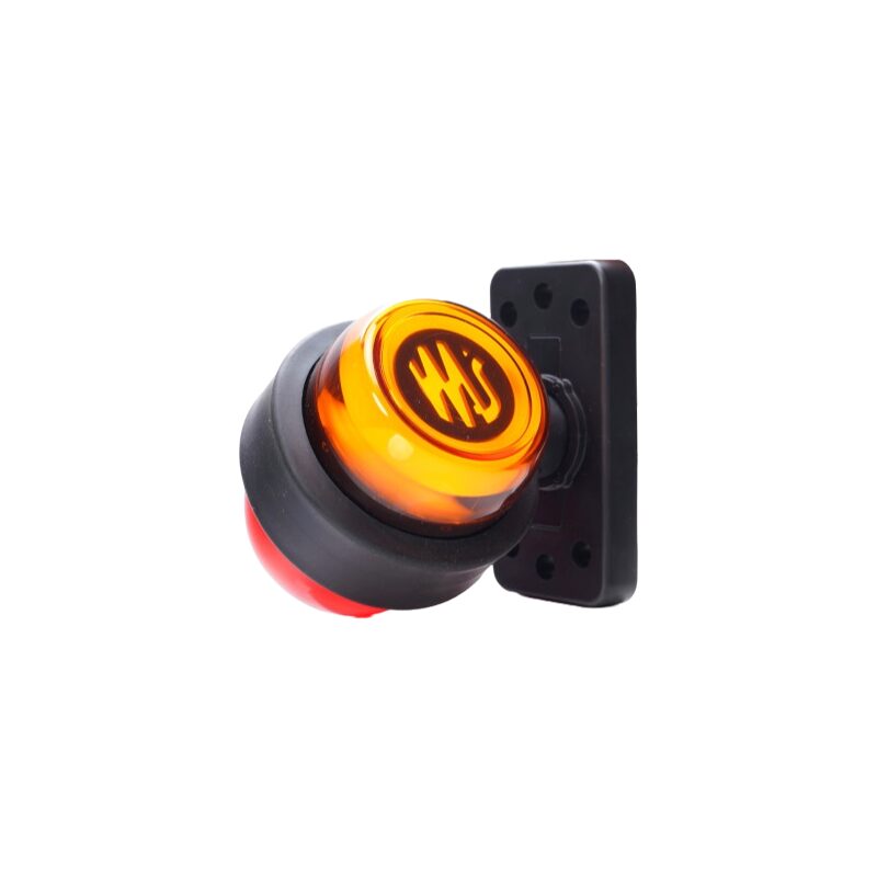 Lampa gabarit brat 60mm, Led NEON, galben cu rosu, stanga-dreapta, W74.2A LOGO 2260/II Was Lampa gabarit brat 60mm, Led NEON, galben cu rosu, stanga-dreapta, W74.2A LOGO 2260/II Was