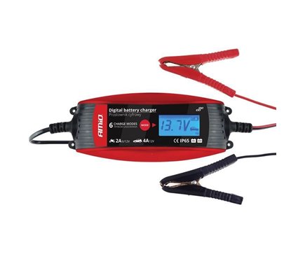 Redresor digital auto 6V/12V, 2A/4A, DVL DBC-4A  02088 Amio