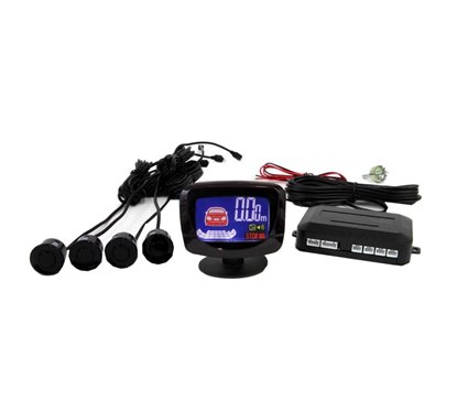 Set 4 senzori parcare Display LED Graf, fi22, cu minimonitor, 01562 Amio