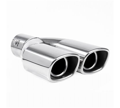 Ornament toba interior 36-54, exterior 165x63, L235, dublu, crom, 03170 Amio