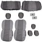 Set huse auto, stofa, Dacia Logan, 5 locuri, 2 cu 3, negru cu alb, dungi gri, DLZ51, Dealiz Set huse auto, stofa, Dacia Logan, 5 locuri, 2 cu 3, negru cu alb, dungi gri, DLZ51, Dealiz