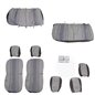 Set huse auto, stofa, Dacia Logan, 5 locuri, 2 cu 3, negru cu dungi albastre, DLZ50, Dealiz Set huse auto, stofa, Dacia Logan, 5 locuri, 2 cu 3, negru cu dungi albastre, DLZ50, Dealiz