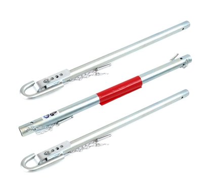 Bara remorcare metal 3 segmente 2T, Tuv, 180cm, Amio 02476
