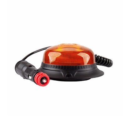 Girofar 12-24V h64, 18 LED-uri, 15W, cu magnet sau 3 suruburi 02925 Amio
