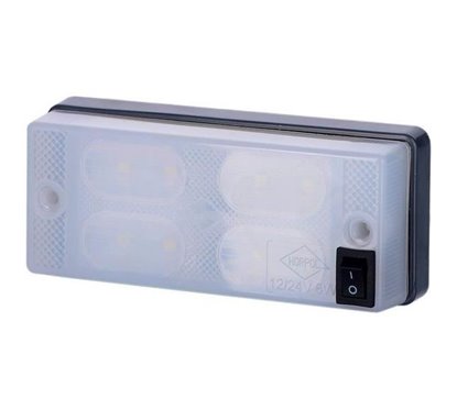 Lampa interior plafon, 108x46 LAM018/KLWD658 LED, cu intrerupator 12/24V Horpol