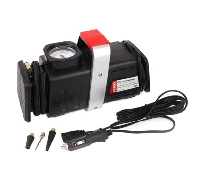 Compresor aer 12V/220V cu 3 adaptori 01134 Amio