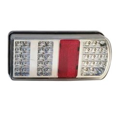Lampa spate 230x106, 6 functii, cu mers inapoi si numar, dreapta, cu LED, Glo-Trac TRL-006R Dafa