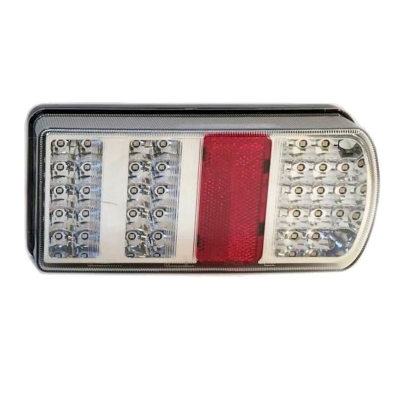Lampa spate 230x106, 6 functii, cu mers inapoi si numar, dreapta, cu LED, Glo-Trac TRL-006R Dafa