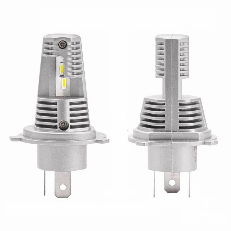 Set 2 becuri H4, LED, 10-16V, 40W, 4400lm, 6500K, X1 Series, 02965 Amio   