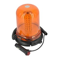Girofar 12/24V, h202, 88 SMD-uri, prindere cu magnet, ventuza si suruburi, WL57/5050