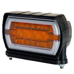 Lampa semnalizare cu pozitie, LED, 120x70, pentru fata sau spate, cu prindere jos, cu 2 suruburi, CLEOfront, LZD2789 B Horpol