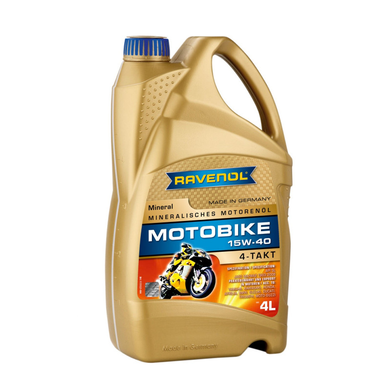 RAVENOL Motobike 4-T Mineral 15W-40  4 L