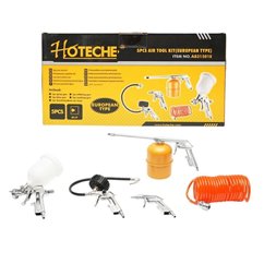 Set accesorii aer comprimat 5 piese, 831501 Hoteche