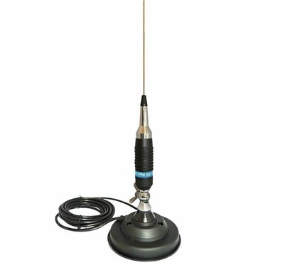 Antena statie 120cm PNI-S9 magnet cu fluture, cablu 4m, PNI120dv-125mm, PNI-S9-120D/V