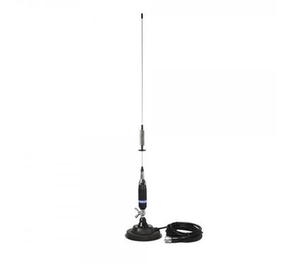 Antena statie 75cm PNI S75 cu fluture, cablu si magnet de 125mm