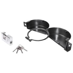 Antifurt rezervor camion fi100mm cu lacat deschidere la mijloc, BK87352