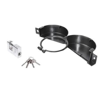 Antifurt rezervor camion fi100mm cu lacat deschidere la mijloc, BK87352