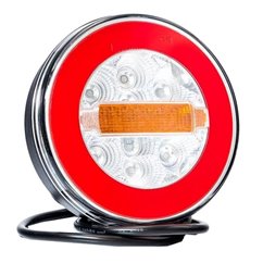 Lampa spate fi140, 3 functii, hamburger, LED neon, cu fire, FT-113 Fristom