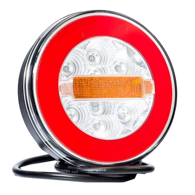 Lampa spate fi140, 3 functii, hamburger, LED neon, cu fire, FT-113 Fristom