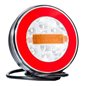 Lampa spate fi140, 3 functii, hamburger, LED neon, cu fire, FT-113 Fristom
