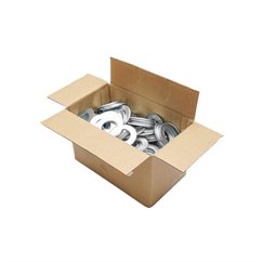 Set 100 bucati saibe plate zincate, 31x56x4mm, DIN125 A-4.8 M30, BK90146