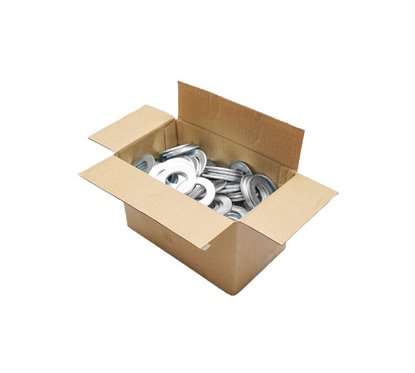 Set 100 bucati saibe plate zincate, 31x56x4mm, DIN125 A-4.8 M30, BK90146