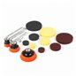 Set 15 bureti polisare si elemente, fi25-75mm, cu 3 adaptori M14-100-120mm, detailing, 03700 Amio