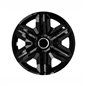 Set 4 capace roti 15inch, negru lacuit cu inel, KC63114 Carmotion 