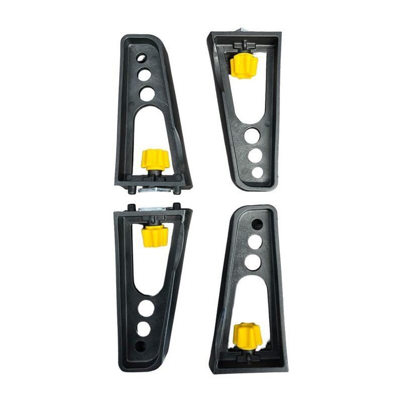 Set 4 suporti fixare scara / obiecte lungi pe bare transversale, 150mm x 30mm, FIX1001ER