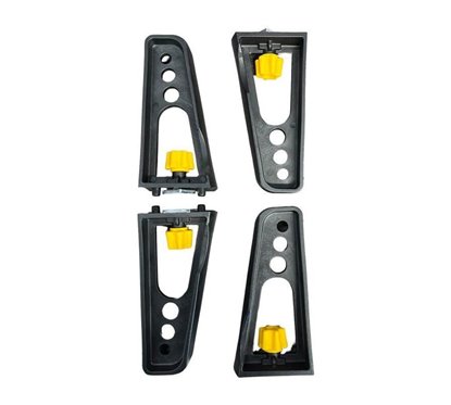 Set 4 suporti fixare scara / obiecte lungi pe bare transversale, 150mm x 30mm, FIX1001ER