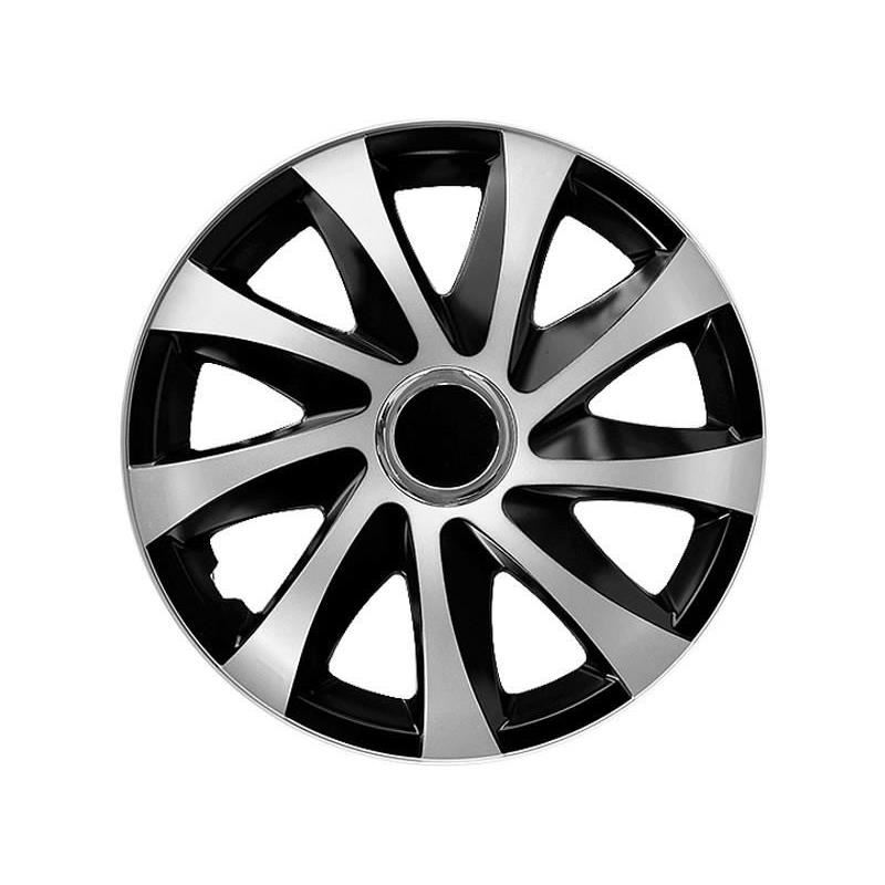 Capace roti 14''  Drift Extra Silver cu inel, KC63176 Carmotion