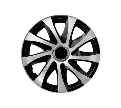 Capace roti 14''  Drift Extra Silver cu inel, KC63176 Carmotion