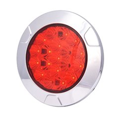 Lampa ceata fi152, LED, 12-24V, prindere 2 suruburi, cablu 2m, W141 1082/I Was