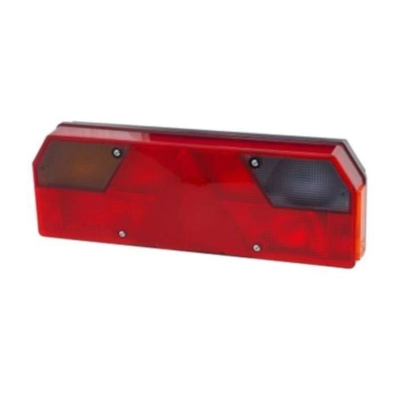 Lampa spate 420x140, 8 functii, cu triunghi si mufa, stanga L2023 TruckLed Lampa spate 420x140, 8 functii, cu triunghi si mufa, stanga L2023 TruckLed