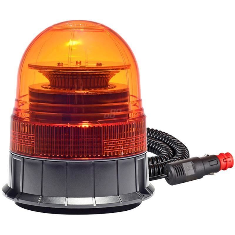 Girofar 12/24V, h169, LED, prindere cu magnet sau 3 suruburi W02M 02300 Amio Girofar 12/24V, h169, LED, prindere cu magnet sau 3 suruburi W02M 02300 Amio